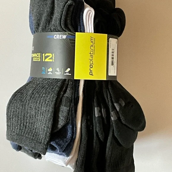 AND1 Men’s cushion crew socks - Picture 3 of 6